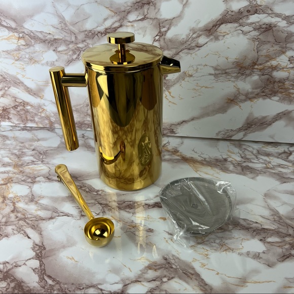 Gold Coffee French Press / Cold Brew / Tea - Picture 1 of 8